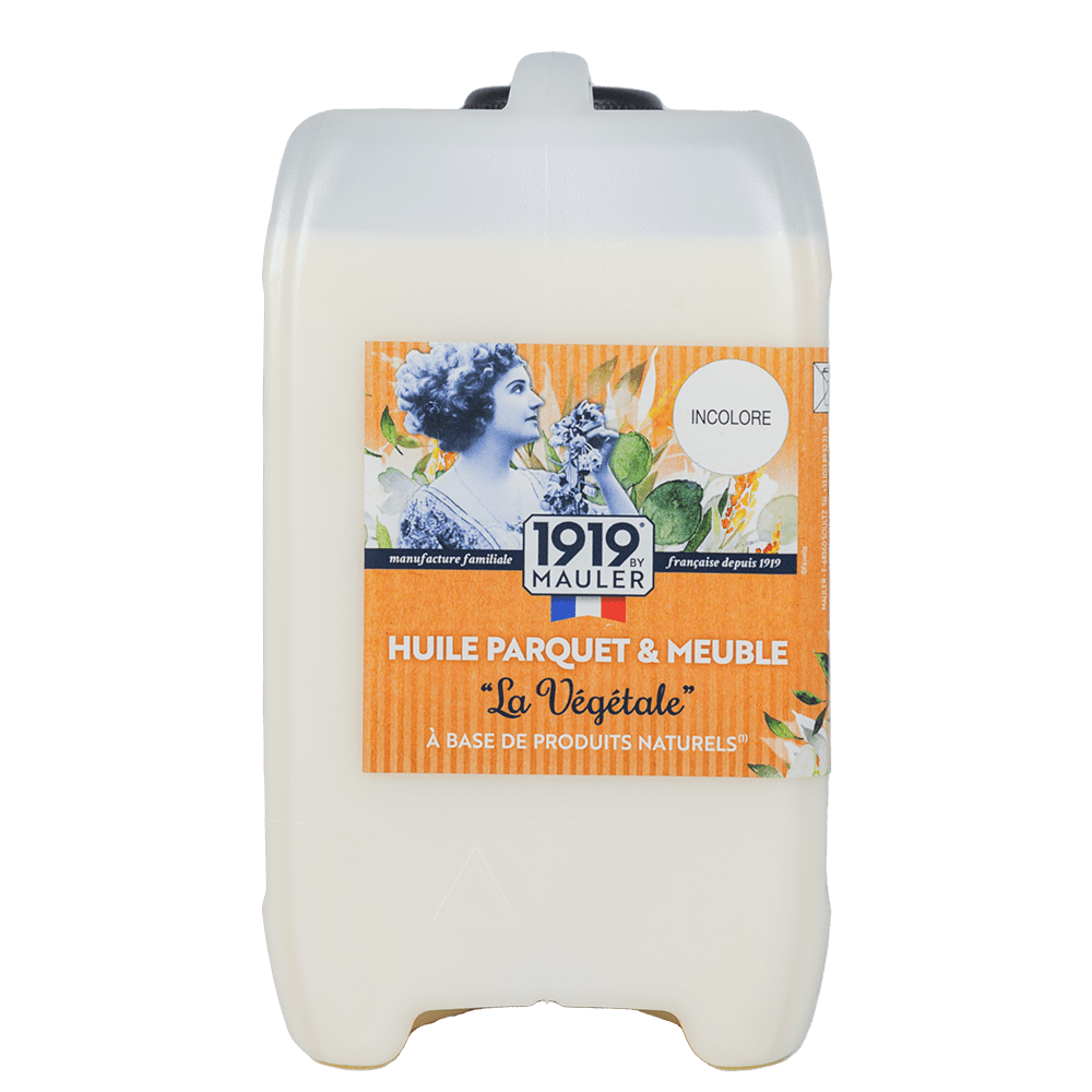 Huile parquet aux huiles naturelles 1919 BY MAULER sur Le Terrier Blanc