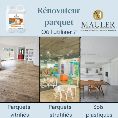 Rénovateur Parquet MAULER Supports